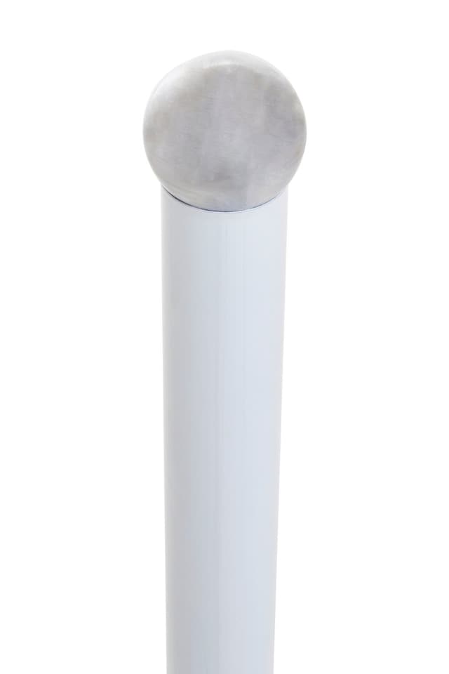 image 1 of Easton White Marble Effect Kitchen Roll Holder