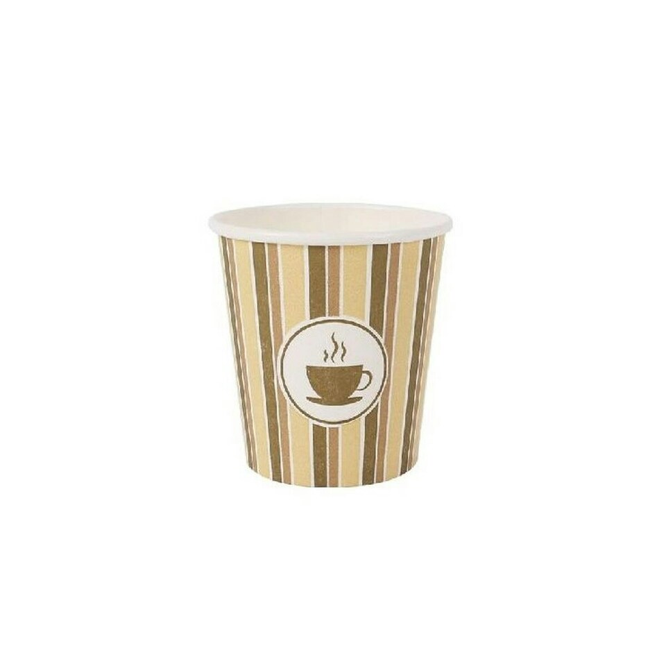 image 1 of Set of glasses Algon Cardboard Coffee 50 Pieces 120 ml (12 Units) N/A