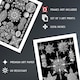 image 4 of Set of 3 Vintage Haeckel Diatom Microalgae Black White Marine Life Wall Art Prints 12x16 Inch