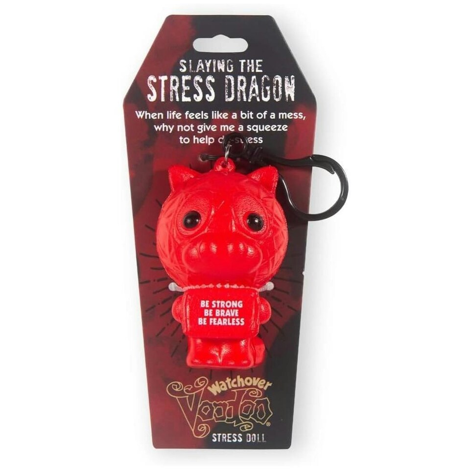 History & Heraldry Voodoo Stress Toy Keychain -  Stress Dragon