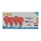 image 2 of UniBulb B22 GLS 60W 1950k Fireglow Red Light Bulb  - Pack of 4