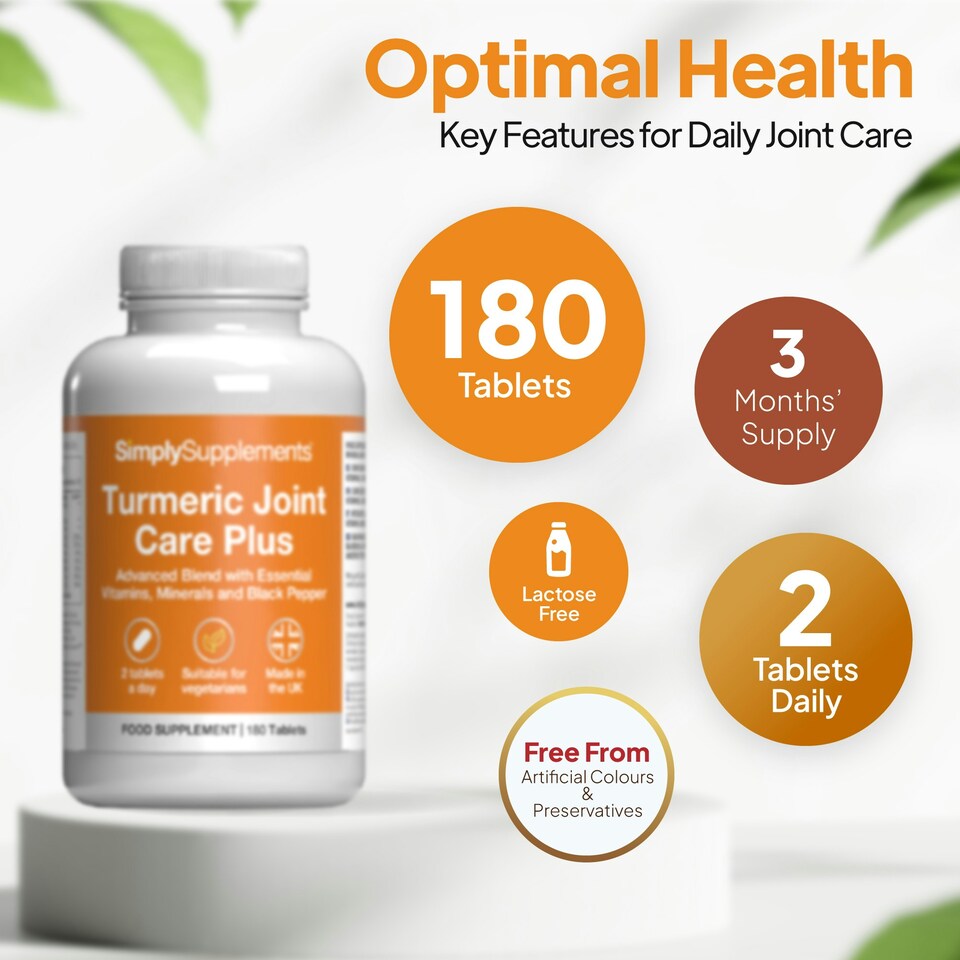 image 1 of Turmeric Joint Care Plus - 180 Tablets