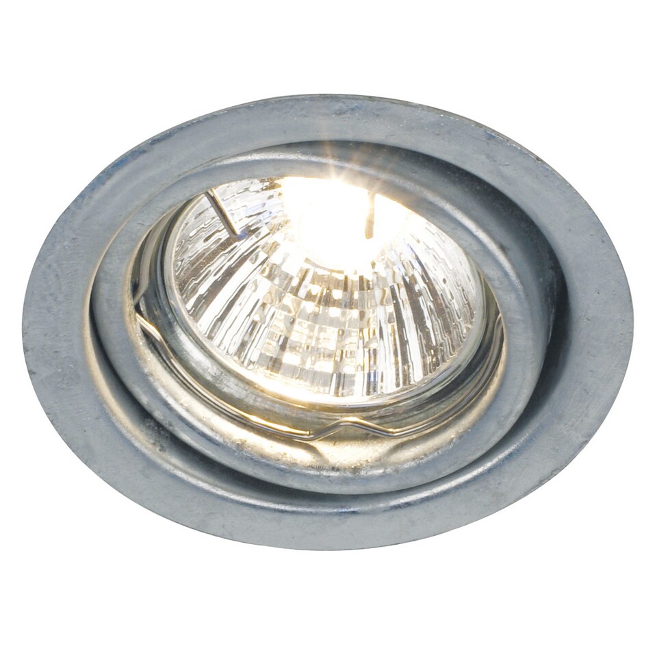 image 1 of Nordlux Tip Outdoor Downlight Silver Galvanized steel GU10 Coastal/Marine Safe - Mains Powered, IP23
