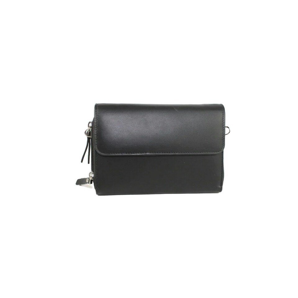 image 1 of Eastern Counties Leather Jaclyn Leather Handbag - Black - One Size Black