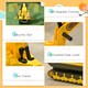 image 9 of HOMCOM Ride On Excavator Toy Tractors Digger Movable Walker Construction Truck