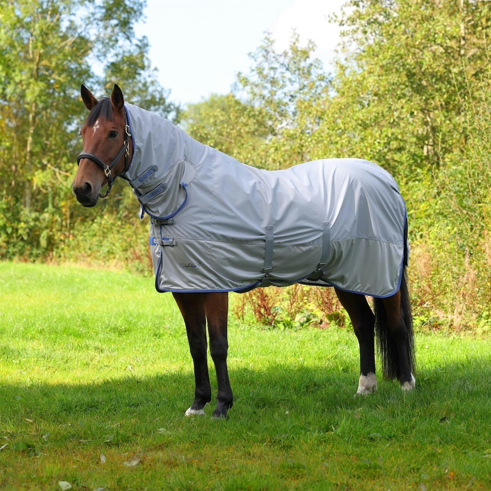 image 1 of Shires Tempest Original Waterproof Fly Rug Grey | Size: 7ft 0
Colour: Grey