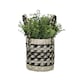 image 8 of KitchenCraft Plant Basket Mixed Seagrass Striped Multi