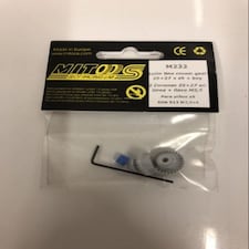 Mitoos M232 2 x In line Crown 25 + 27 Tooth Z9 + Key