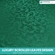 image 4 of Square Damask Table Cloth, Soft Washable Table Cover - 90" x 90"
