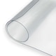 image 1 of 2mm Frosted PVC Tablecloth - 1.45cm Wide, Sold by the Meter | Clear | Frosted