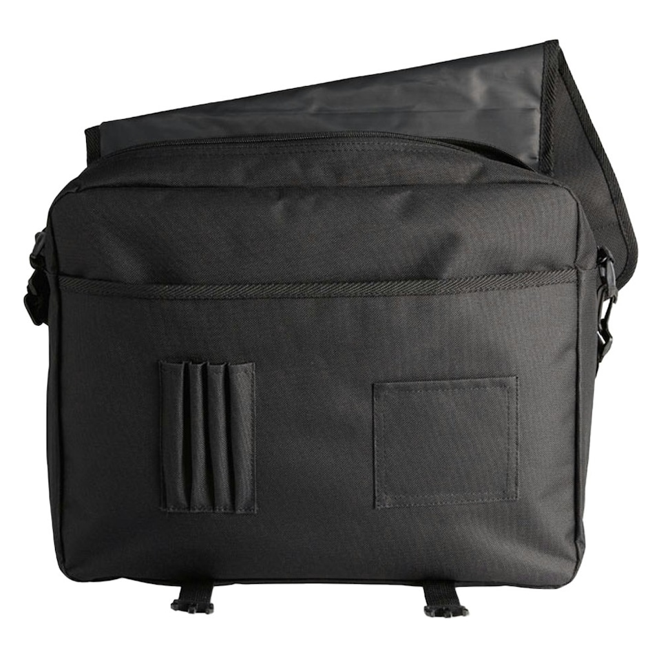 image 1 of MidOcean Flapa Polyester Document Bag - Black - One Size | Black