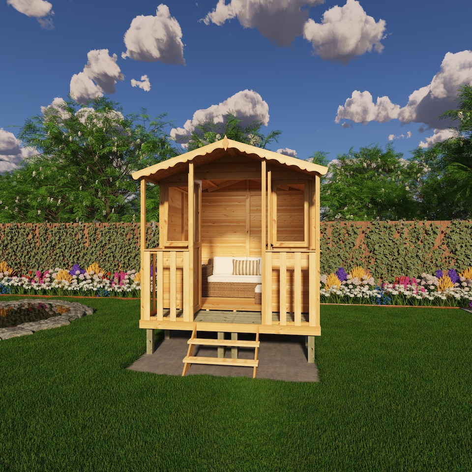 image 1 of Thornham 7 x 7 Summerhouse