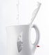 image 2 of Daewoo Essentials Compact Travel Kettle 1L White