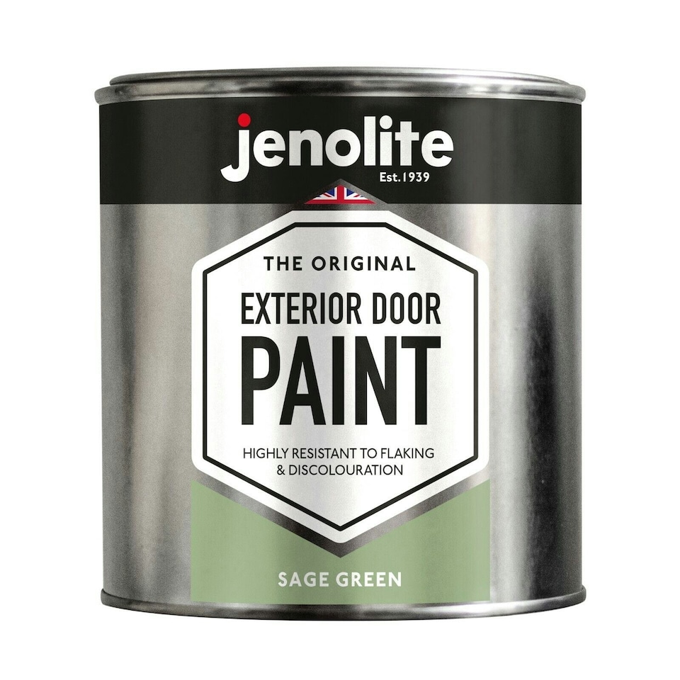 Jenolite Exterior Door Paint - Sage Green - 1L