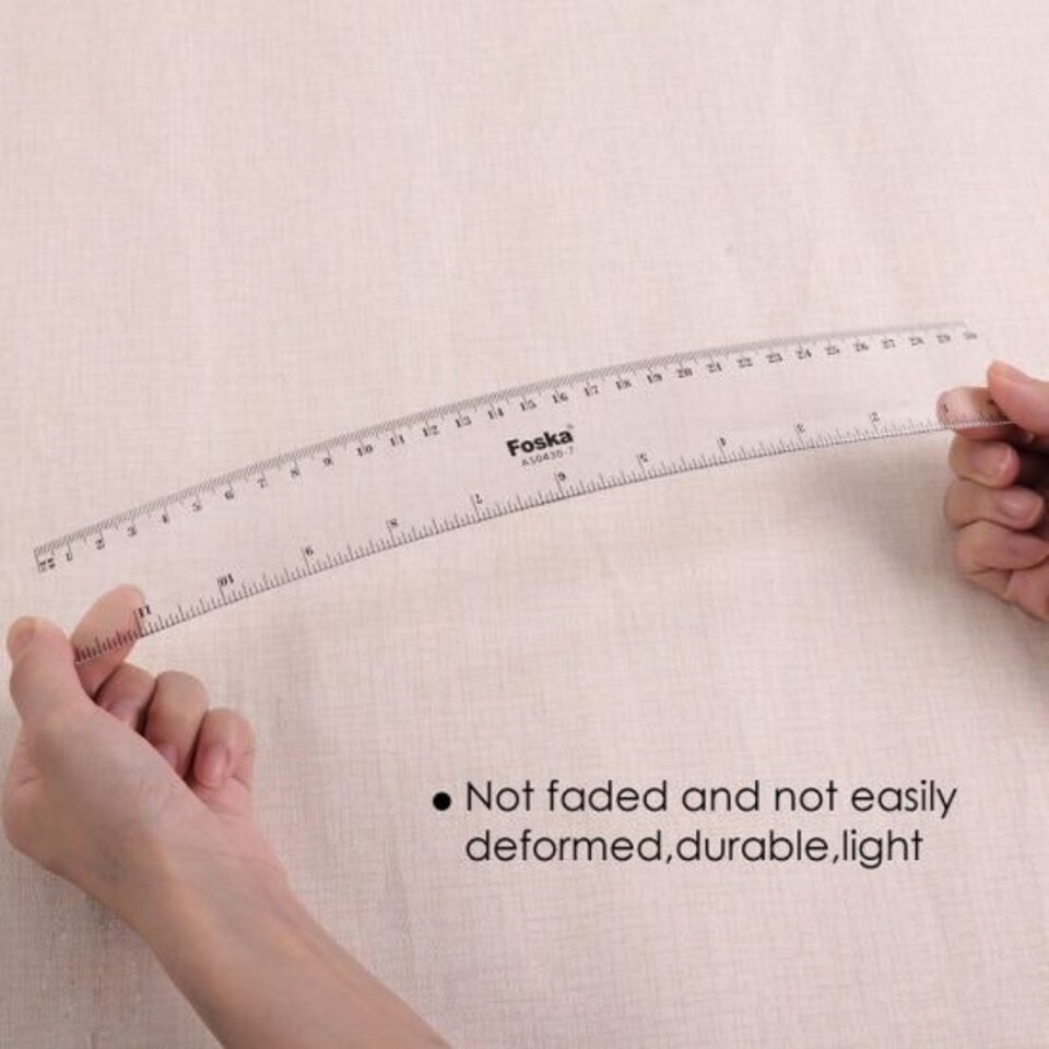 image 1 of 30cm Clear Ruler by Foska