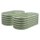 image 1 of Harbour Housewares Rounded Raised Garden Beds - 120cm x 60cm x 45cm - Green - Pack of 2 | Green | Green