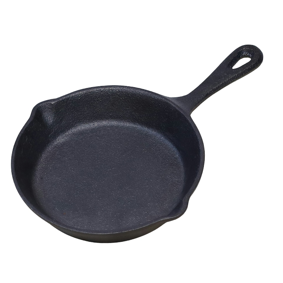 image 1 of Buckingham Pre-Seasoned Cast Iron Skillet Pan 16.5 cm.