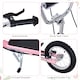 image 4 of HOMCOM Teen Scooter Adjustable Height Dual Brakes Rubber Wheels Kickstand, Pink