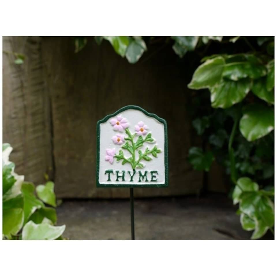image 1 of Garden Herb Sign Marker - Thyme