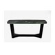 image 3 of Stylish Black Marble Coffee Table | Black | Black
