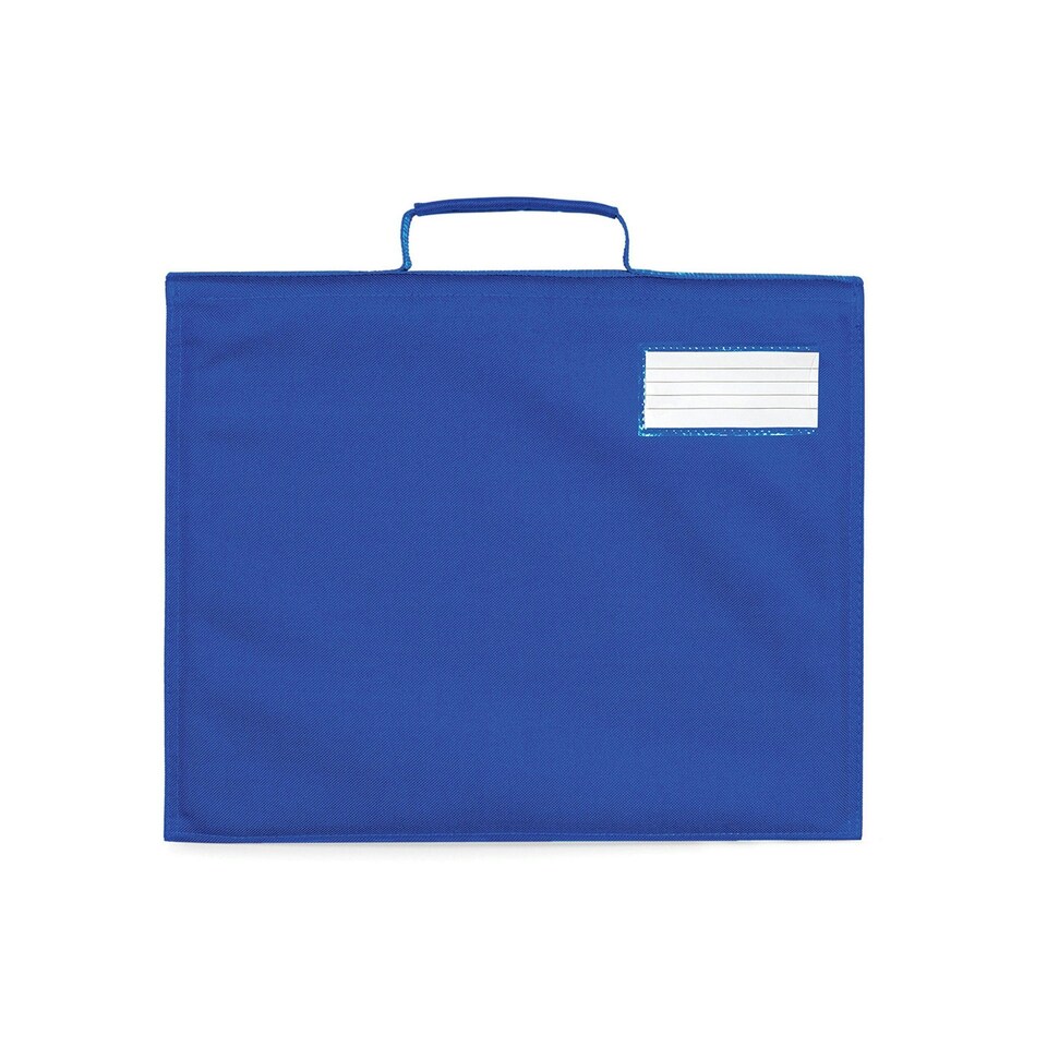 image 1 of Quadra Classic Reflective Book Bag - Bright Royal Blue - One Size