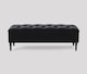 image 1 of Alyana 150cm Wide Tufted Rectangle Ottoman Storage Bench - Upholstery Velvet Shoe Bench with Turned Wooden Legs