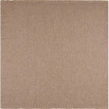 The Rugs Nature Collection Plain Design Outdoor Rugs in Beige | 5000N