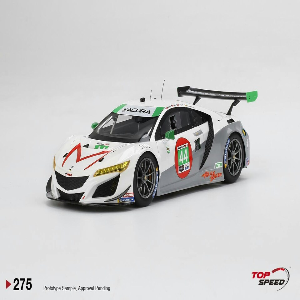 image 1 of Acura NSX GT3 EVO #44 2021 IMSA Daytona 24Hr Magnus Archangel 1:18 TSM TS0275