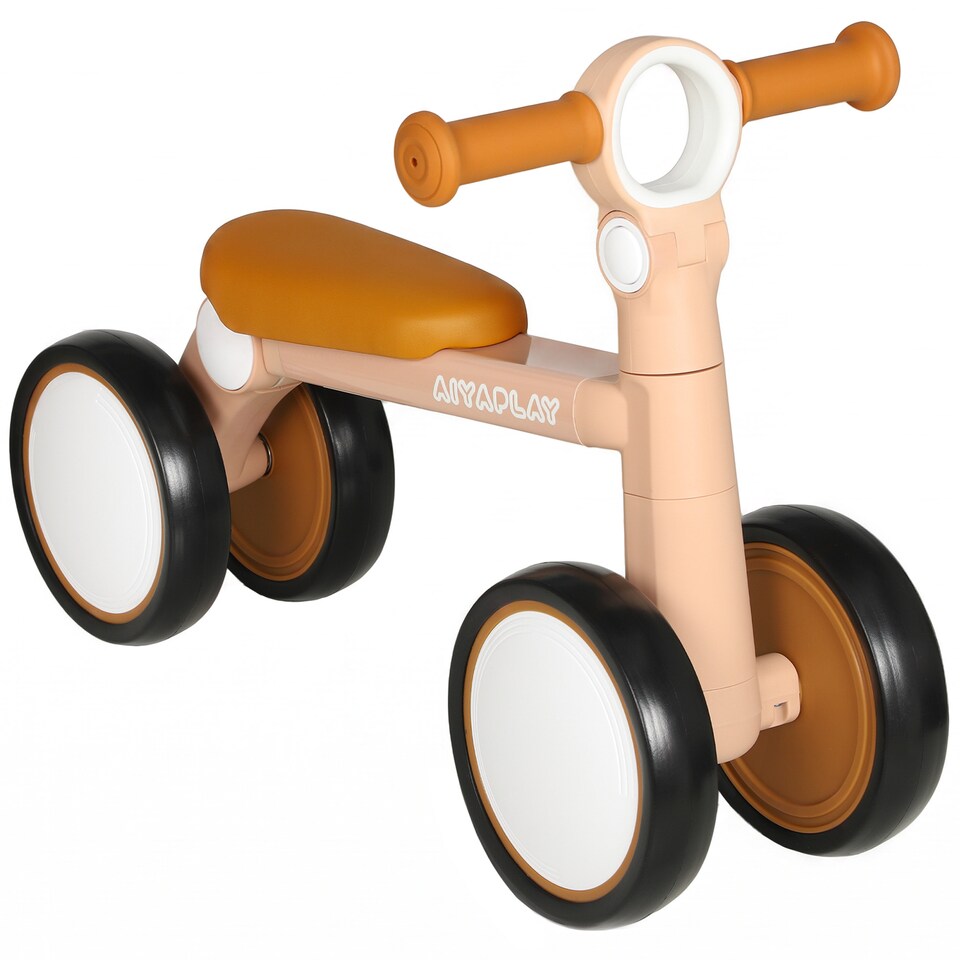 image 1 of AIYAPLAY Balance Bike Lightweight and Adjustable for 1–2 Years, Pink