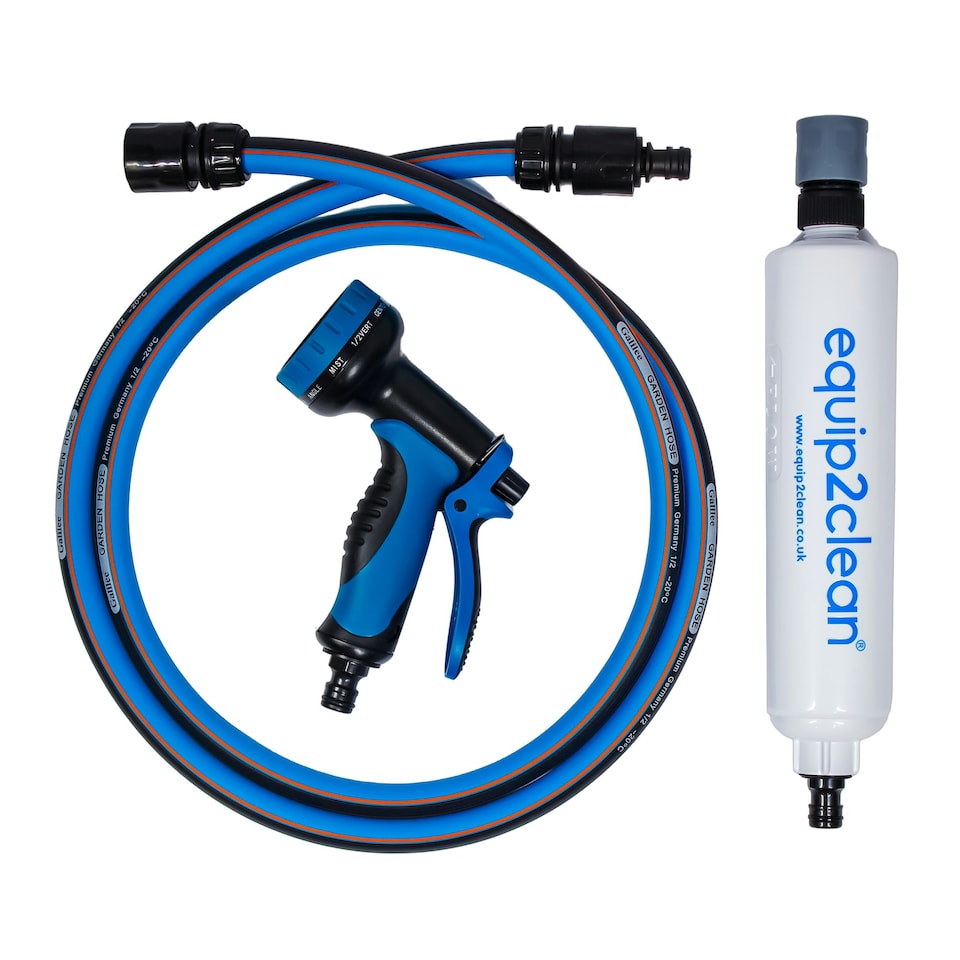 image 1 of Aquaspray® Inline DI resin PURE WATER filter with Hose & Wash Gun