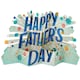 image 2 of Hallmark Jumbo Father's Day Card - 3D Pop-Up Banner Design