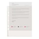 image 3 of Pack of 100 A5 Glass Clear Punched Pockets by Janrax