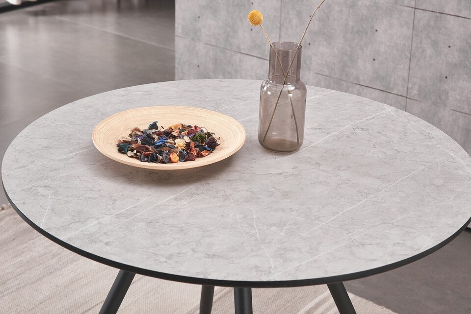 image 1 of Dorchester Lux Dining Table Single | Grey