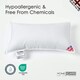 image 3 of Homescapes Luxury Super Microfibre Cushion Pad Insert Inner 50 x 30 cm (20 x 12") White