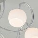 image 5 of BHS Soni 5 Light Flush Ceiling Light | Silver | Chrome | 1