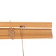 image 4 of 100 x 150cm PVC Teak Wood Effect Home Office Venetian Window Blinds with Fixings | Brown