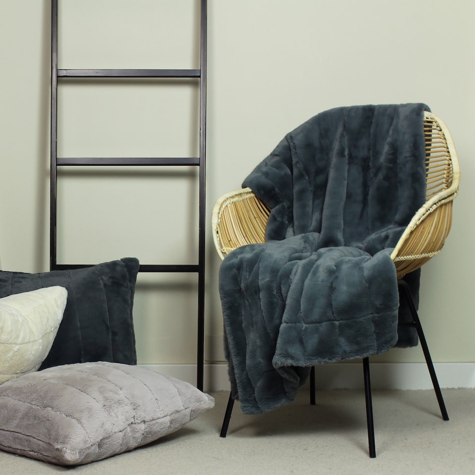 image 1 of Paoletti Empress Faux Fur Throw