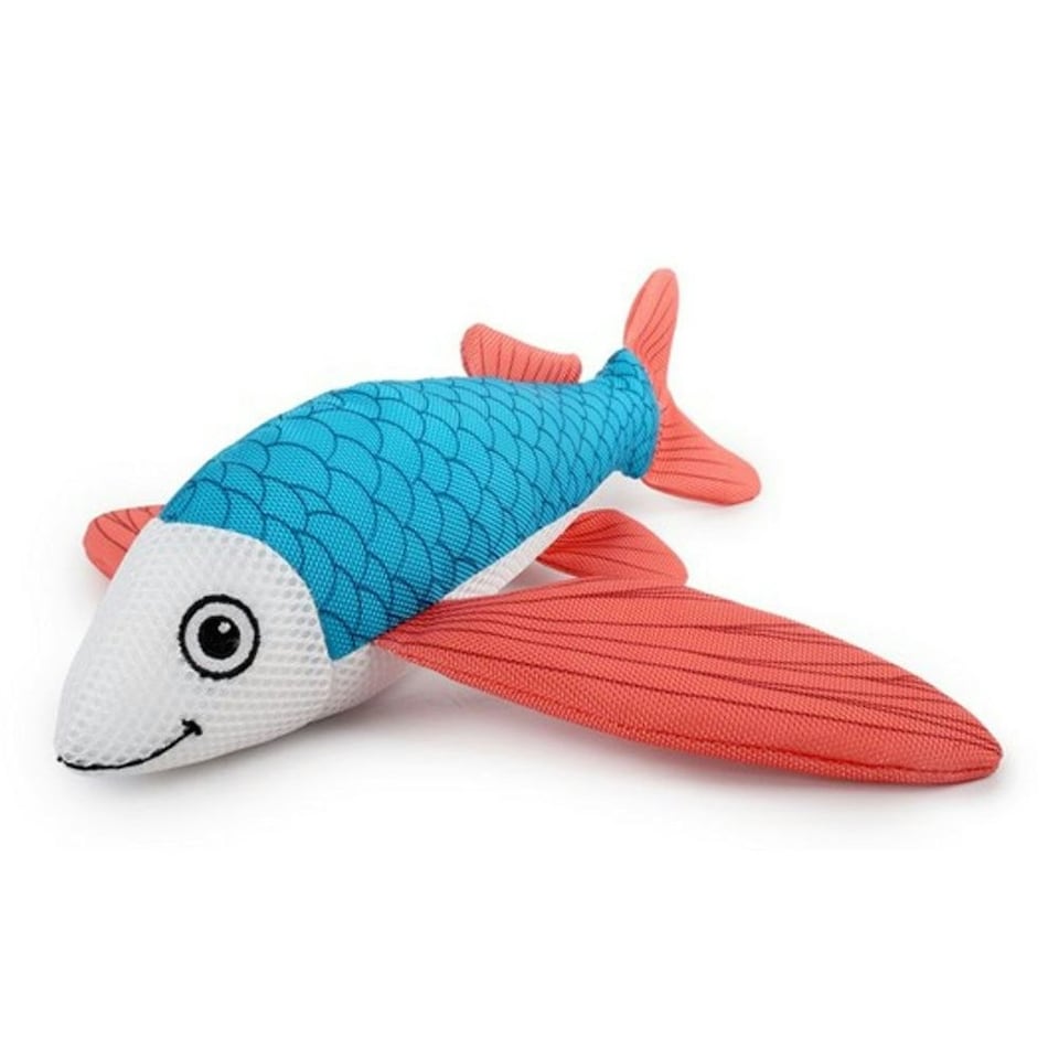 image 1 of All For Paws Chill Out Dog Cooling Toy Flying Fish