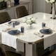 image 2 of Alivio 16-Piece Porcelain Dinner Set for 4 - Modern Ceramic Dinnerware Set with Plates, Bowls & Mugs, Microwave & Dishwasher Safe | Grey | 1