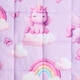 image 6 of OHS Kids Unicorn 3kg Weighted Blanket Sensory Sleep Therapy Quilted Throw