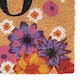 image 3 of KUKOON Floral Blooms Coir Doormat 45cm x 75cm