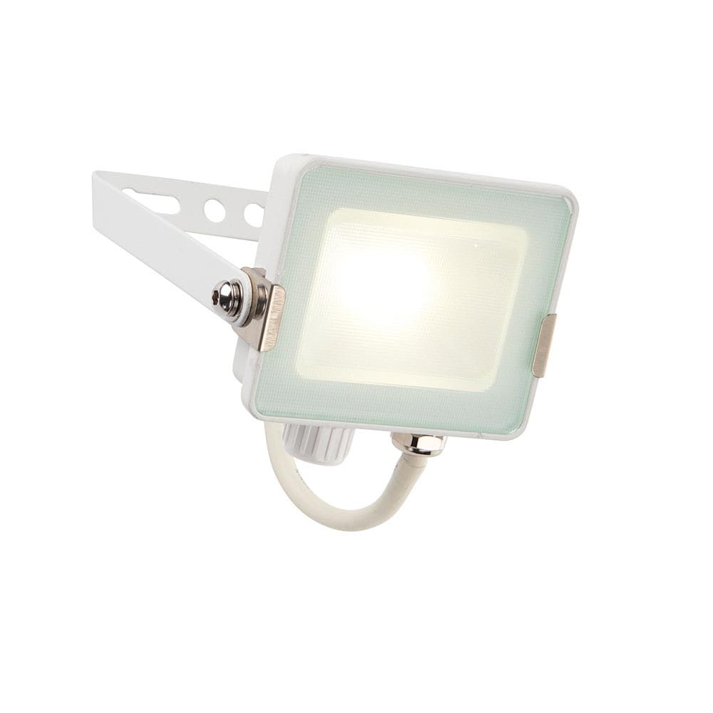 Netlighting Salde LED Outdoor Wall Flood Light Matt White Paint 4000K IP65