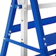 image 7 of Scaffold Trestle Set of 2 - A Frame, foldable, 7-step height adjustable | Blue | blue | 68,50 x 56,50 x 79,50 cm | 2