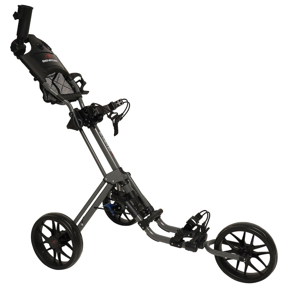 image 1 of Benross Slider 2.0 3-Wheel Golf Trolley - Black