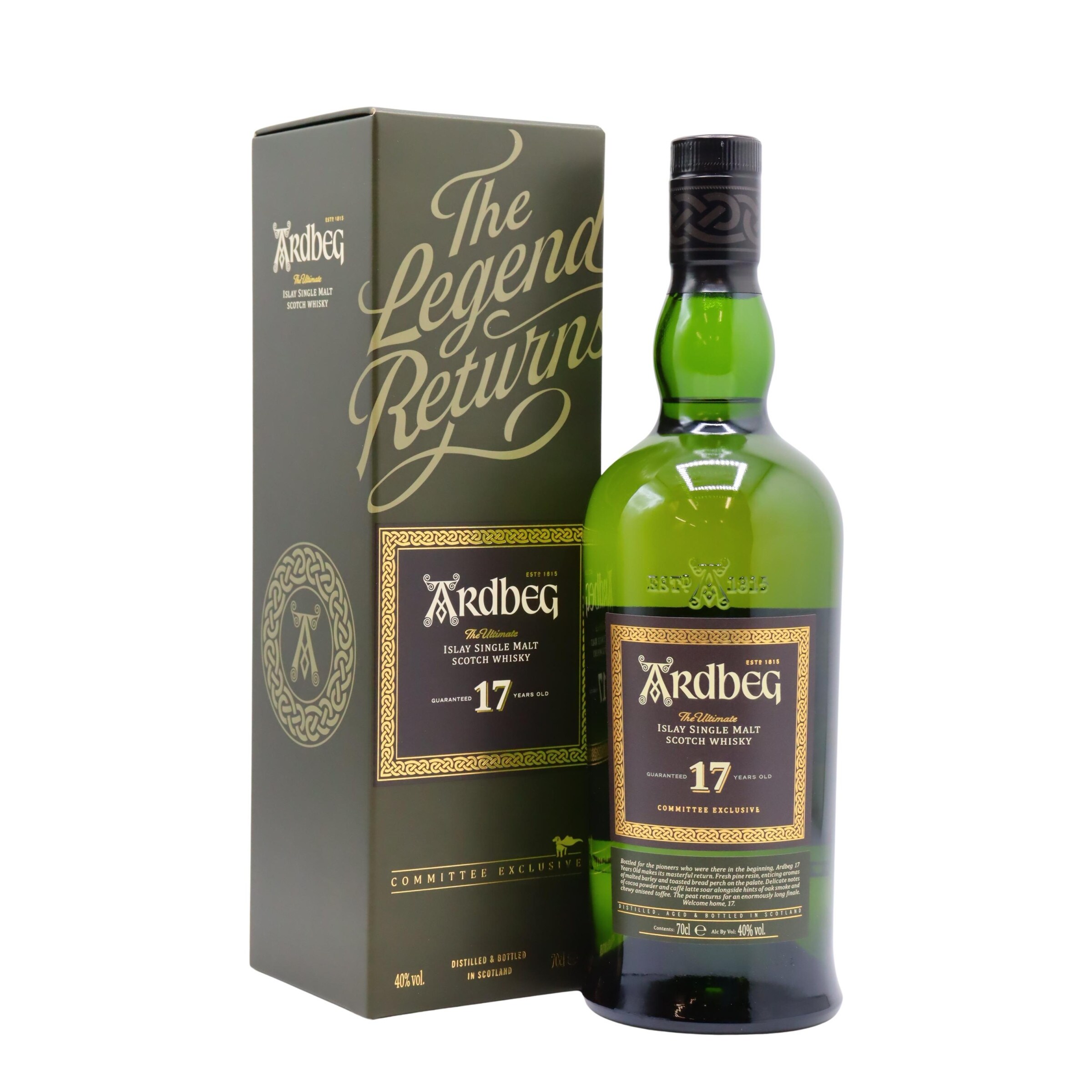 Ardbeg - Committee Exclusive Islay Single Malt Scotch 17 year old