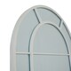 image 2 of Large Arched Window Mirror - Wood - L4 x W80 x H200 cm - White White