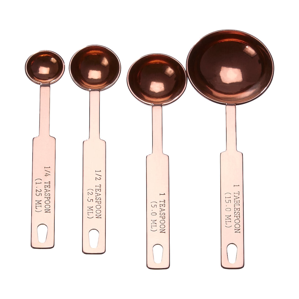 image 1 of Alchemist Rose Gold Measuring Spoons