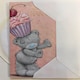 image 6 of Wonderful Nannie Mother's Day Cute Me To You Bear Cupcake On Head Card New