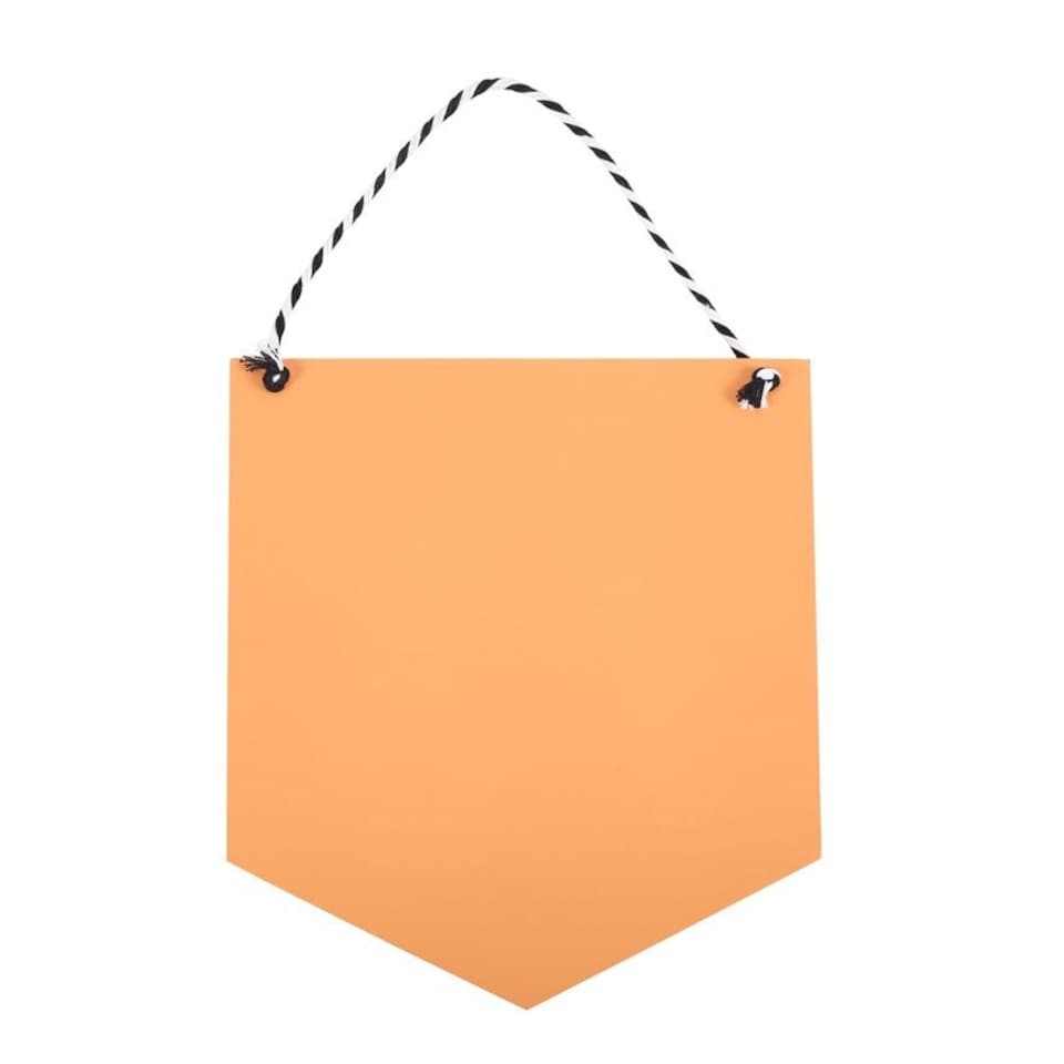 image 1 of Something Different Spooky Season Hanging Plaque - Orange - One Size