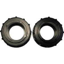 Plastica 1.5in Union Adaptor Nut and Sleeve 2 pack